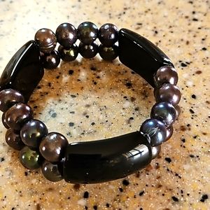 **Clearance** Stone and bead bracelet